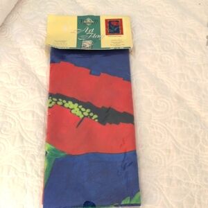Toland Bright Poppy Art Flag